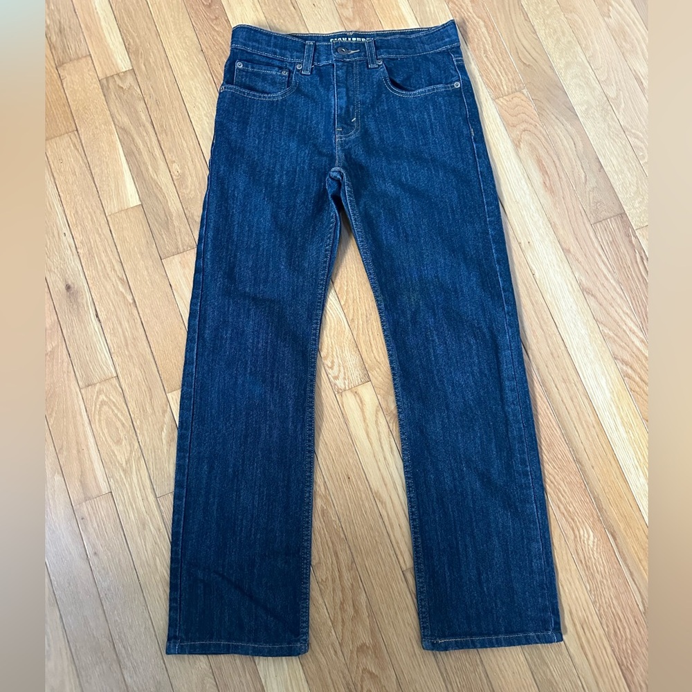 Boys Signature by Levi Strauss Classic Blue Denim Jeans Size 16